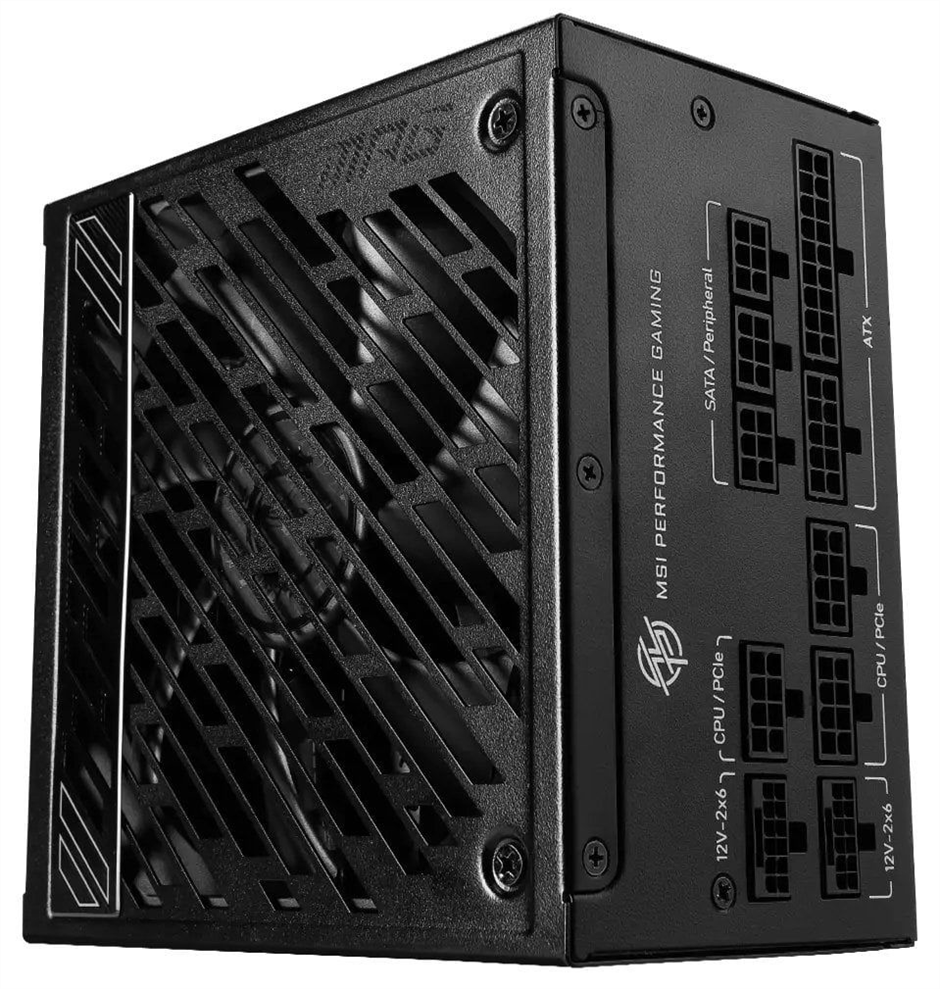 Блок живлення MSI MPG A1000GS PCIE5 1000W Чорний (Black) 208735 фото