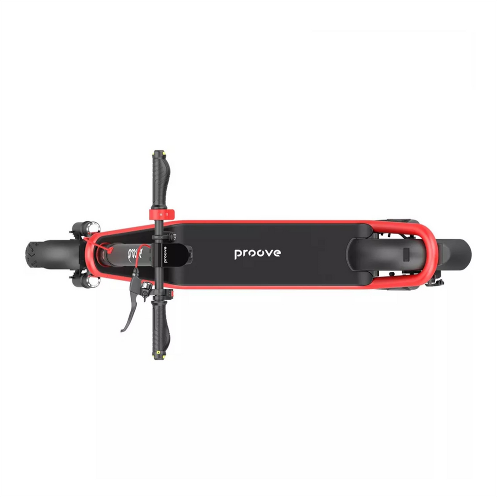 Електросамокат Proove Model Urban Plus App 450W Чорний Червоний (Black Red) 220108 фото