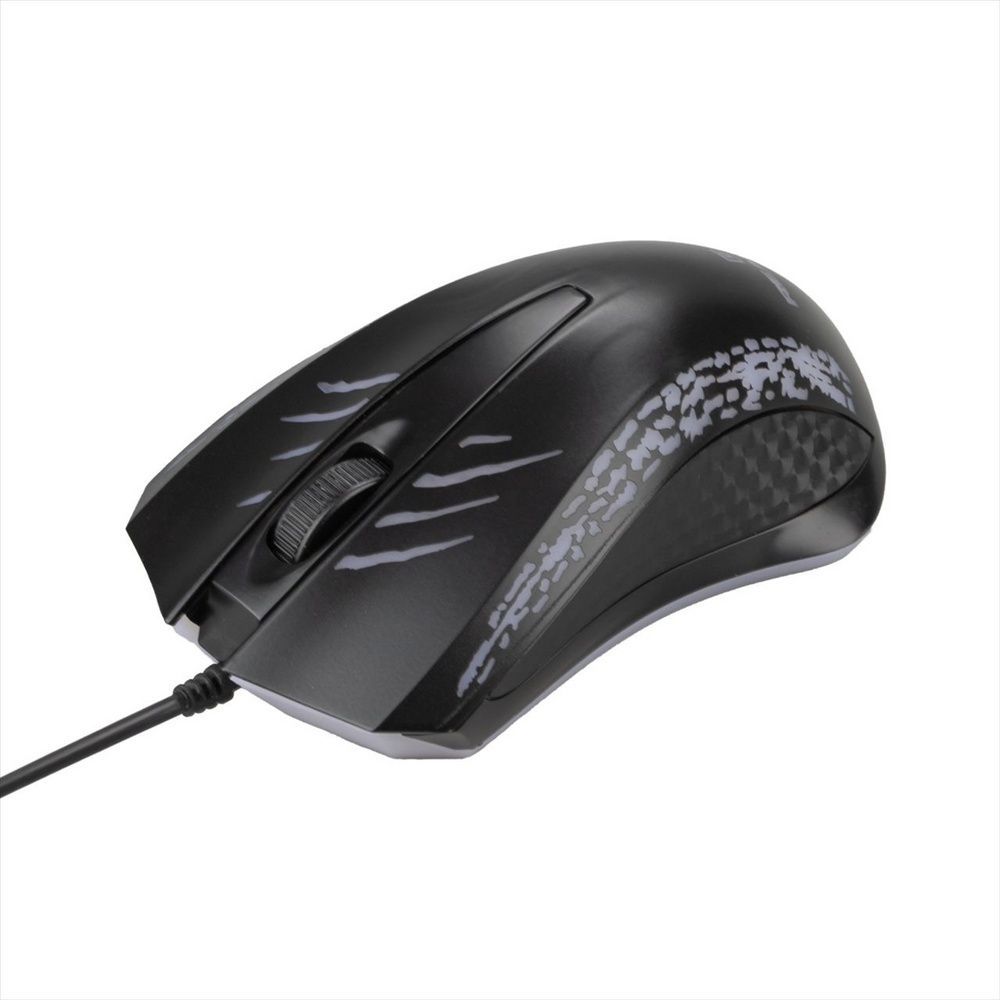 Миша Real-EL RM-503 Чорна (Black) 76830 фото