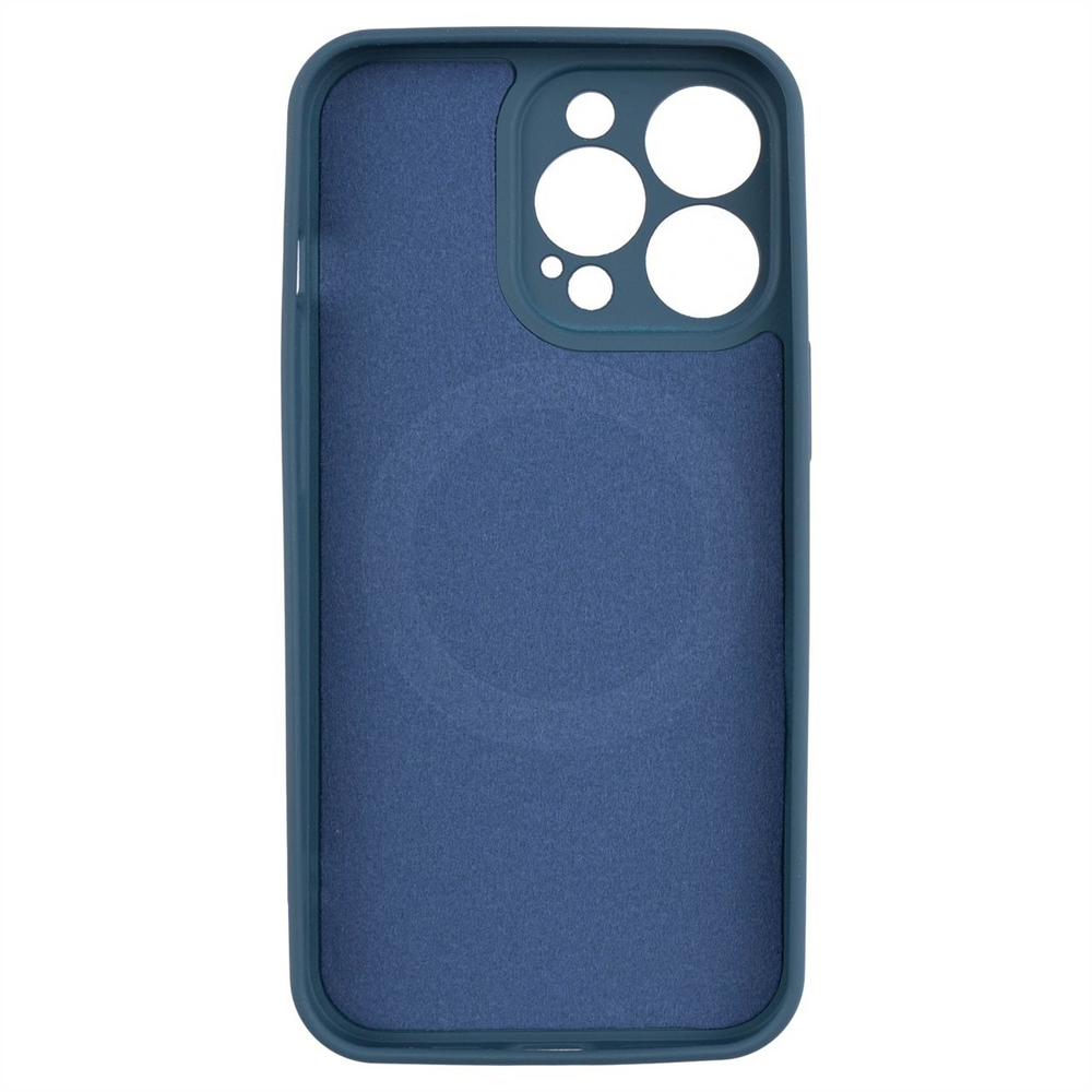 Чохол накладка для iPhone 13 Pro Monro MagSafe Синя (Blue) 114892 фото
