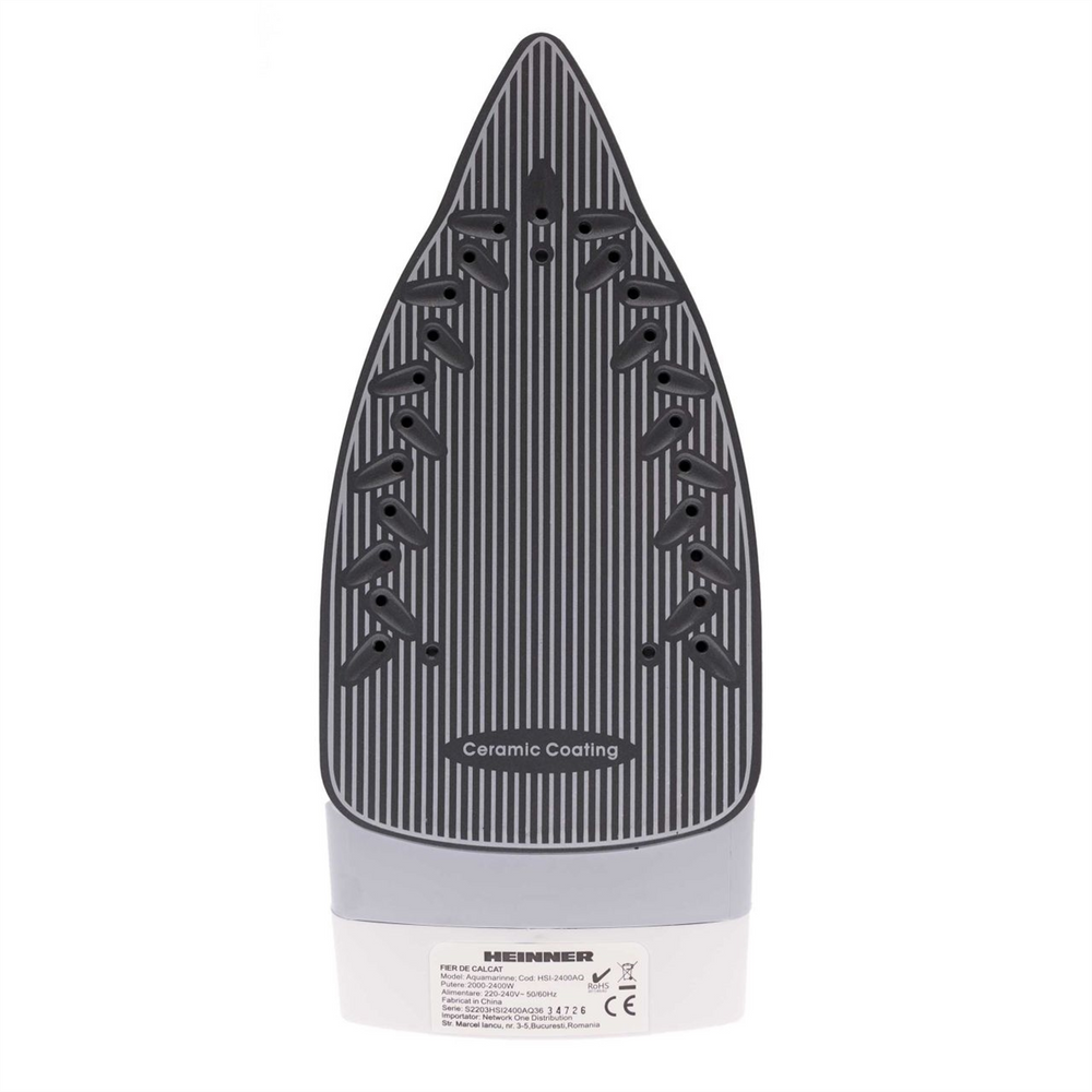 Праска Heinner HSI-2400AQ Біла (White) 106029 фото