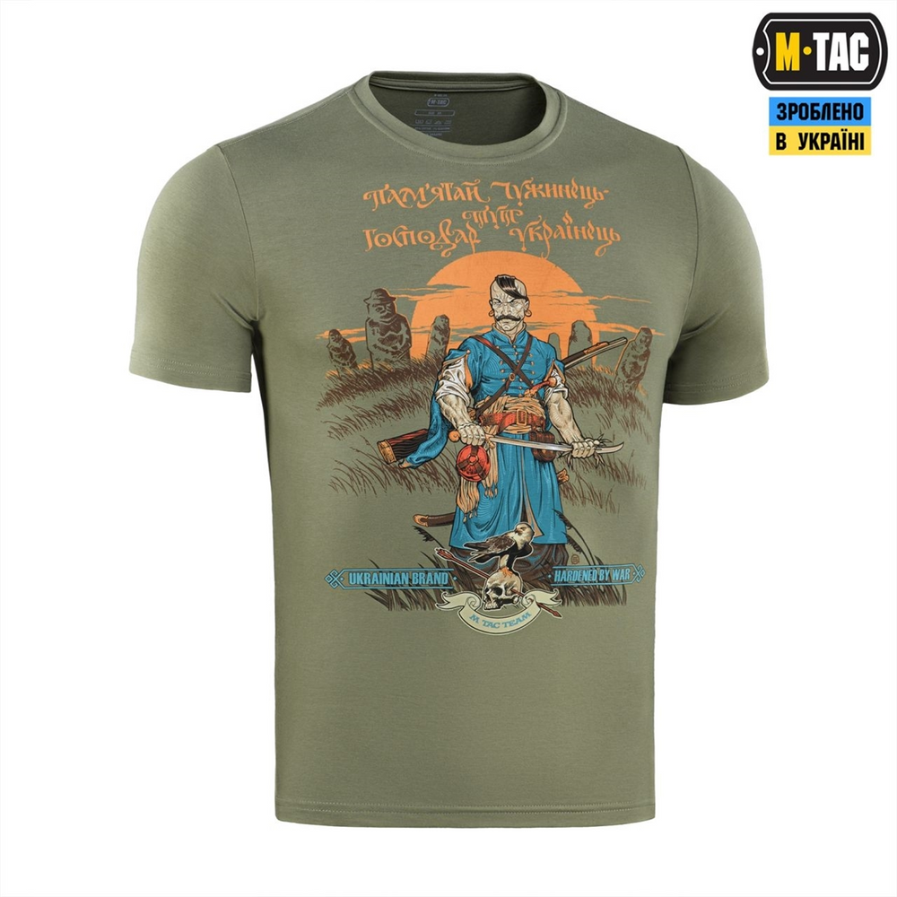 Футболка M-Tac Господар землі Зелена (Light Olive) (XS) 235276 фото