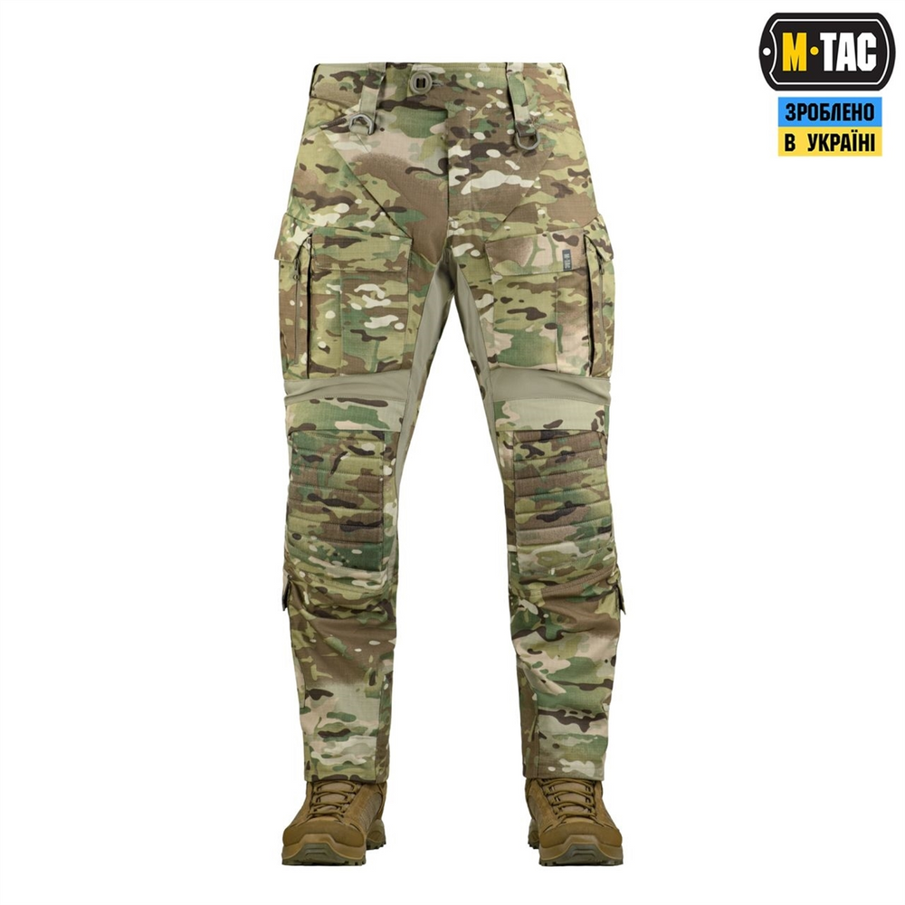Штани M-Tac Sturm Gen.II ріп-стоп MC Зелені (Multicam) (34/34) 239526 фото