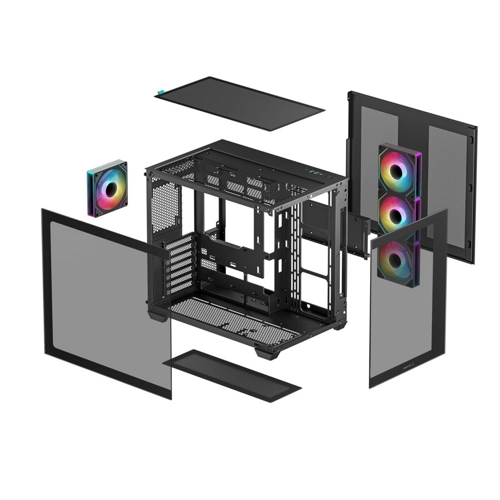 Корпус DeepCool CG530 4F (R-CG530-BKADA4-G-1) Чорний (Black) 207876 фото