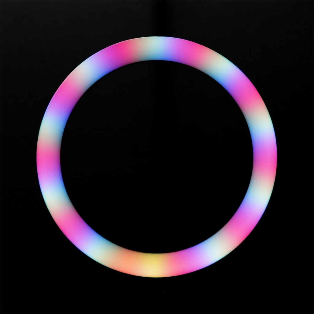 Кільцева світлодіодна лампа RGB LED MJ-33 (33см) 89866 фото