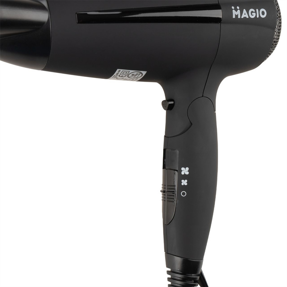 Фен Magio MG-166 2000 Чорний (Black) 126664 фото