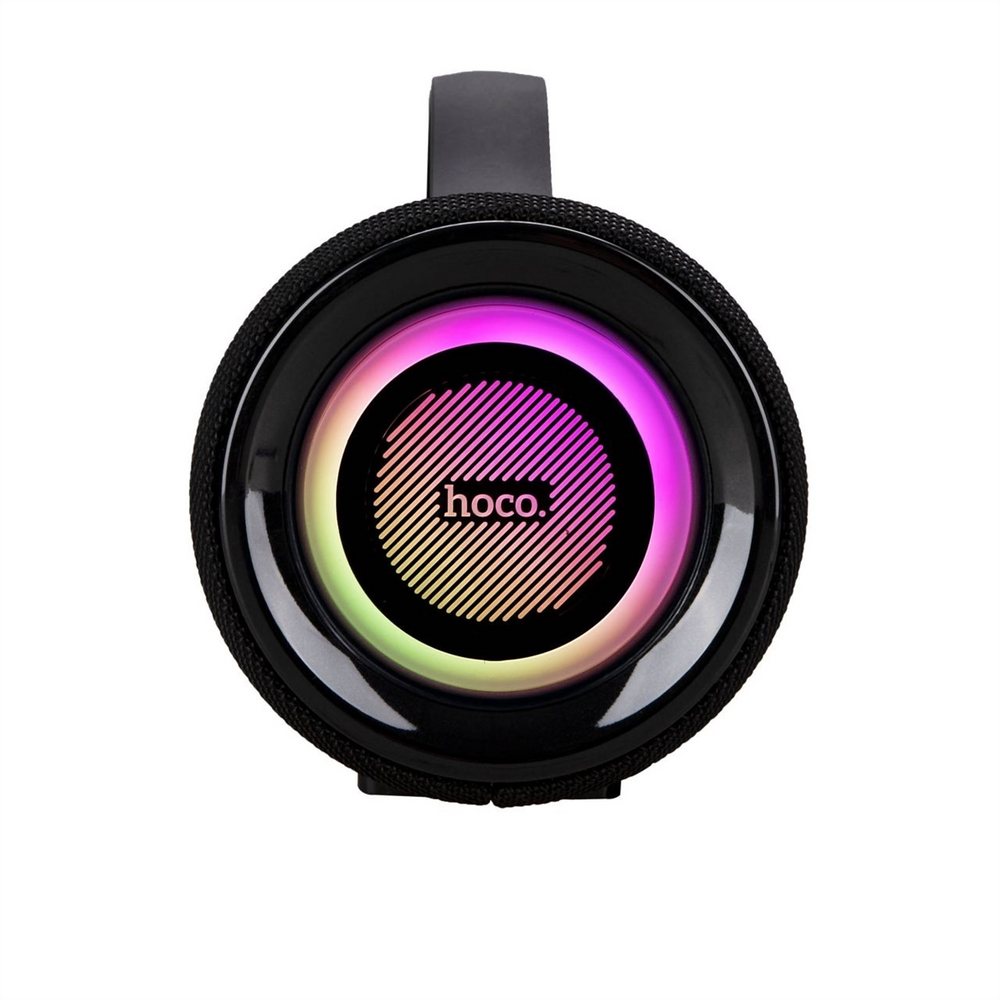 Bluetooth колонка Hoco HA10 40W LED Чорна (Black) 135186 фото