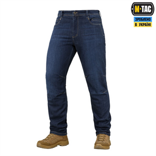 Джинси M-Tac Tactical Gen.I Сині (Dark Denim) Regular Fit (34/34) 225776 фото