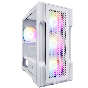 Корпус 1stPlayer T3-WH-4F1-W Білий (White) 208094 фото