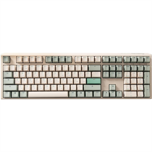 Клавіатура Ducky One 3 Cherry MX Speed Silver UA USB Зелена (Matcha Cream) 185288 фото