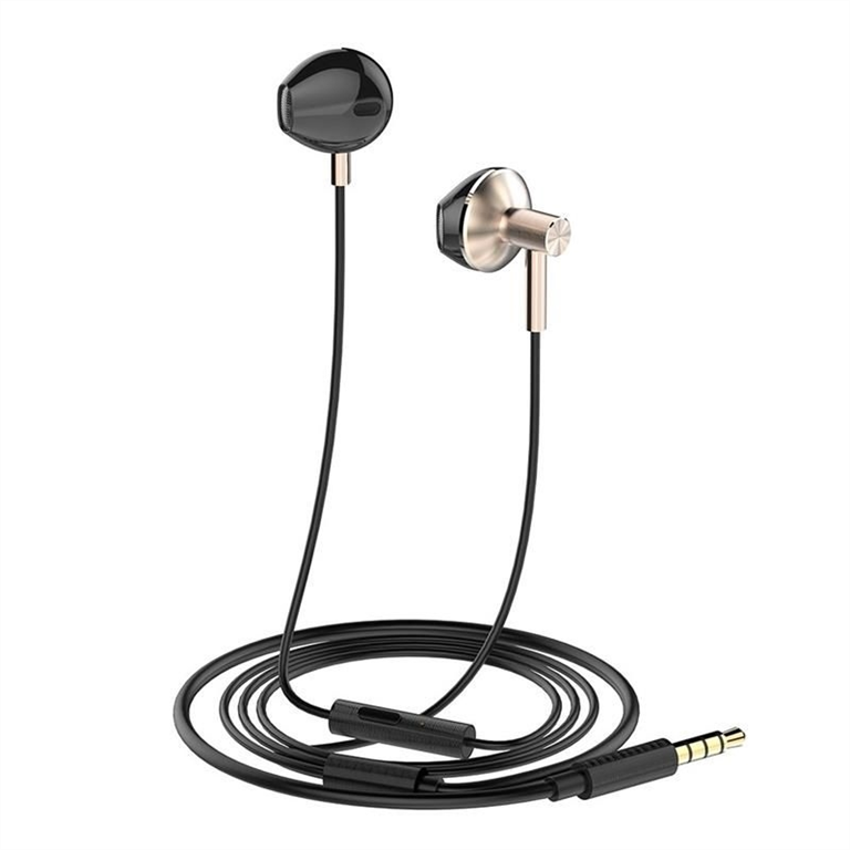 Навушники з мікрофоном ColorWay Slim 3.5 mm Wired Earphone Blast 2 Чорні (Black) 193932 фото