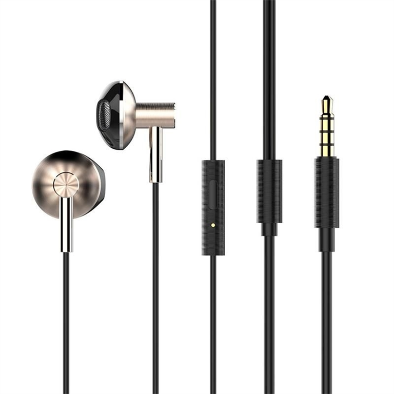 Навушники з мікрофоном ColorWay Slim 3.5 mm Wired Earphone Blast 2 Чорні (Black) 193932 фото