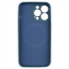 Чохол накладка для iPhone 13 Pro Monro MagSafe Синя (Blue) 114892 фото 2