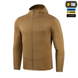 Кофта M-Tac Shadow Fleece Polartec Коричнева (Coyote) (XS) 228913 фото 1