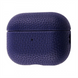 Чохол для навушників AirPods Pro Leather Case Синій (Midnight Blue) 147568 фото 1