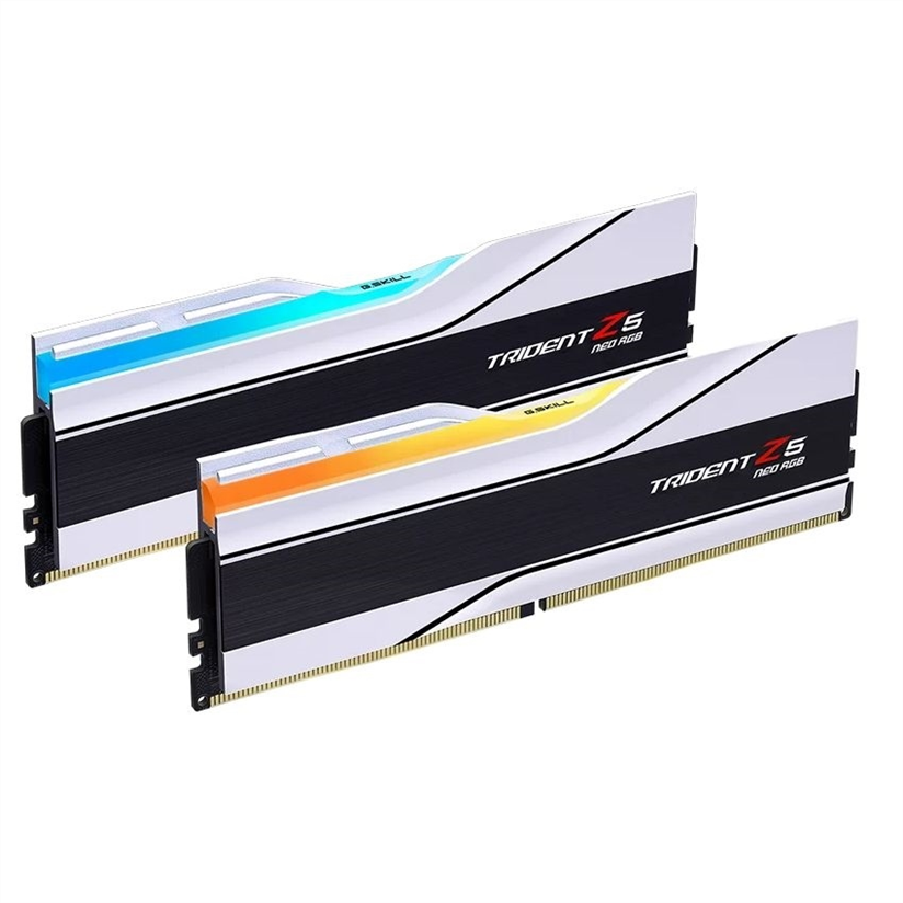 Модуль пам'яті DDR5 2x16GB/6400 G.Skill Trident Z5 Neo RGB (F5-6400J3239G16GX2-TZ5NRW) Білий (White) 209041 фото