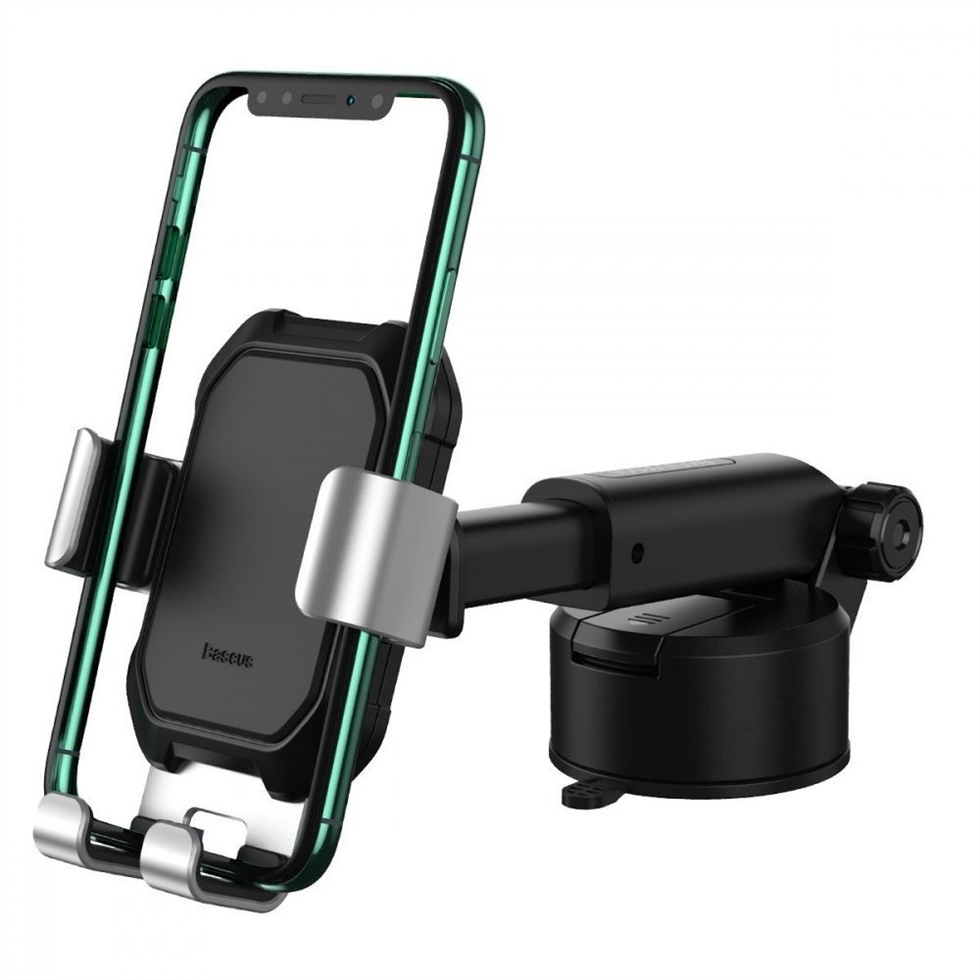 Автотримач Baseus Tank Gravity Car Mount With Suction Base Чорний (Black) 165518 фото