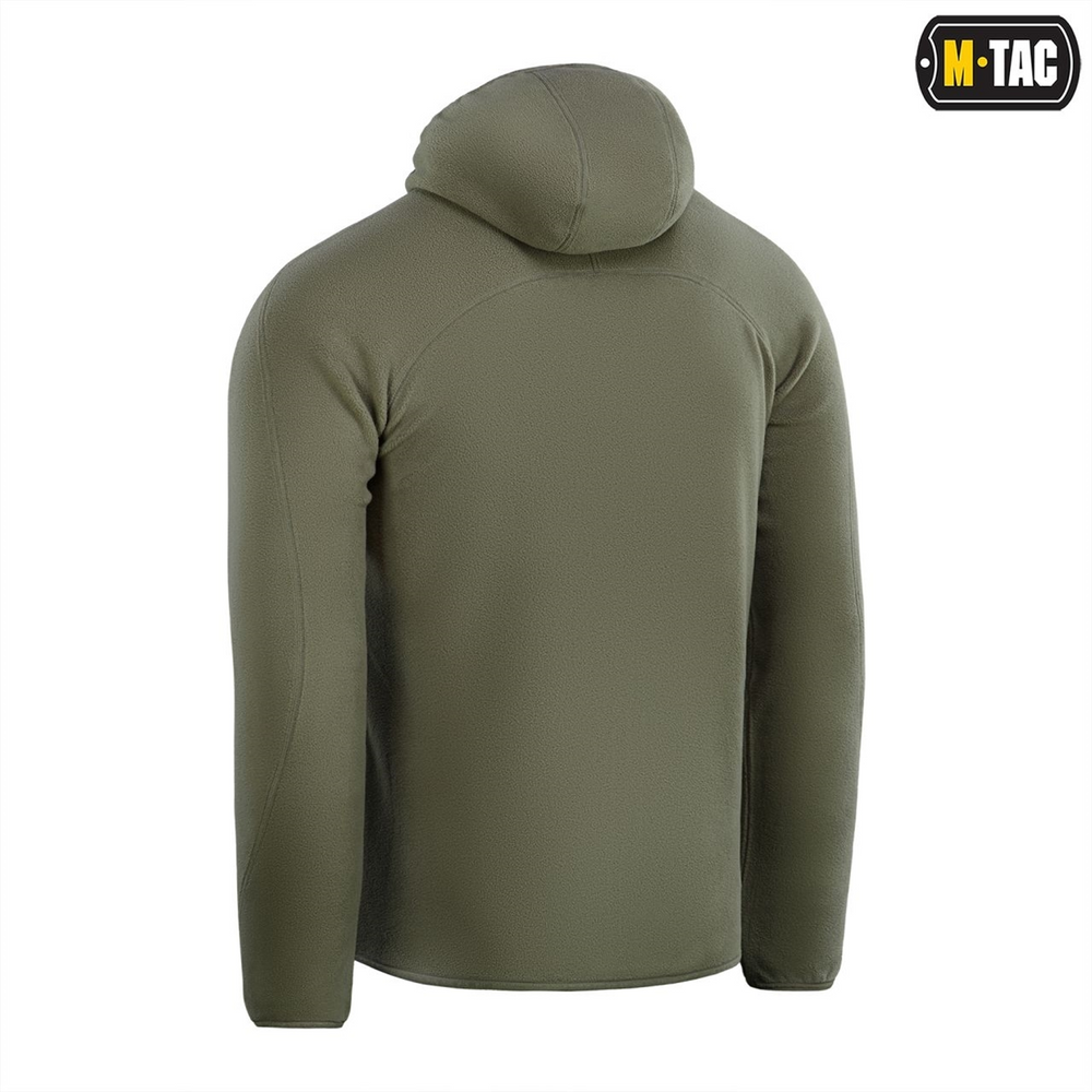 Кофта M-Tac Lite Microfleece Hoodie Зелена (Army Olive) (S) 225632 фото