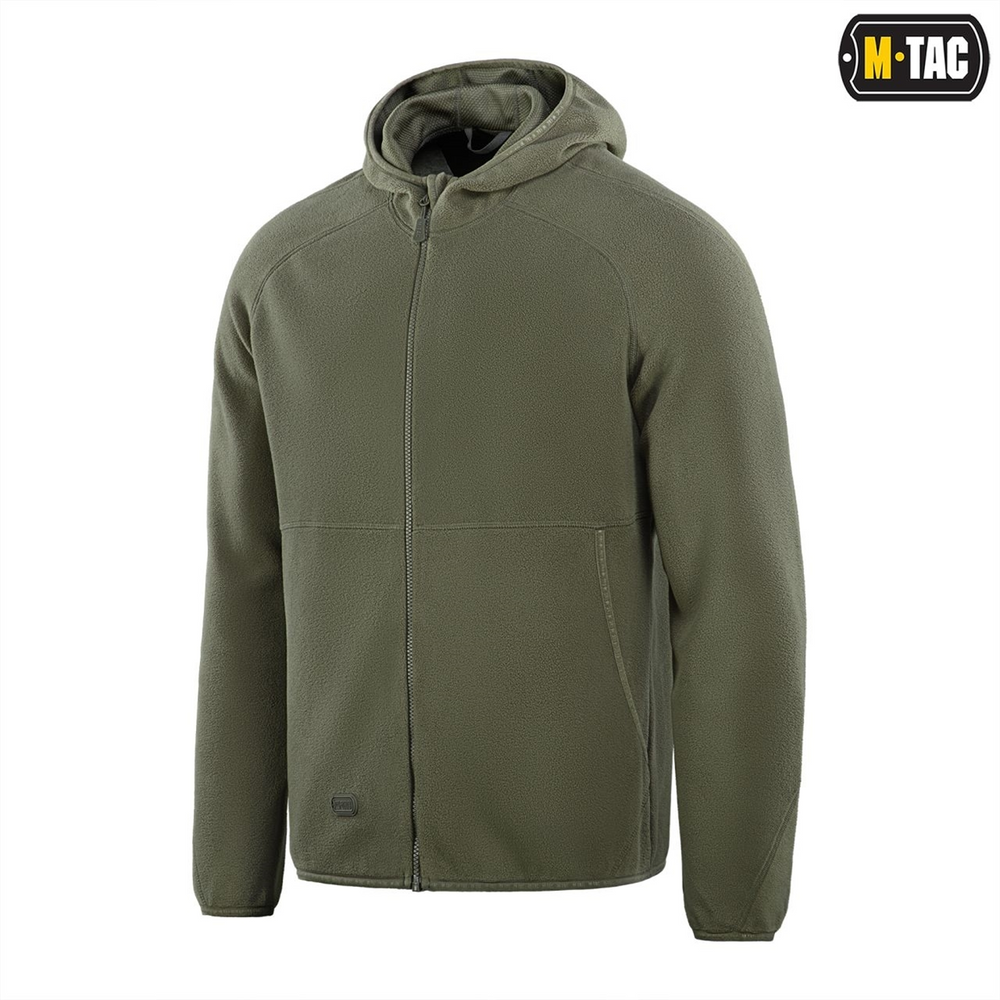 Кофта M-Tac Lite Microfleece Hoodie Зелена (Army Olive) (S) 225632 фото