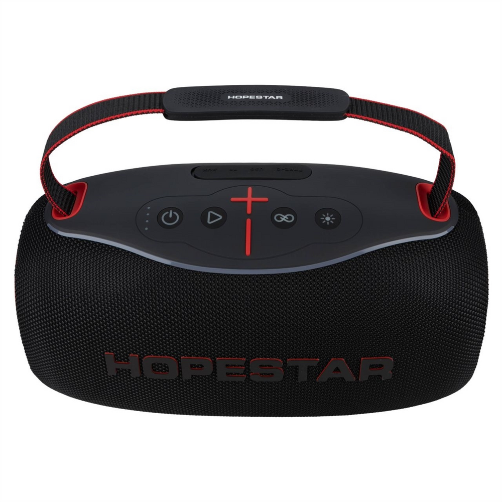 Bluetooth колонка Hopestar H80 (80W/TWS/IPX6/RGB/8800mAh) Чорна (Black) 153878 фото