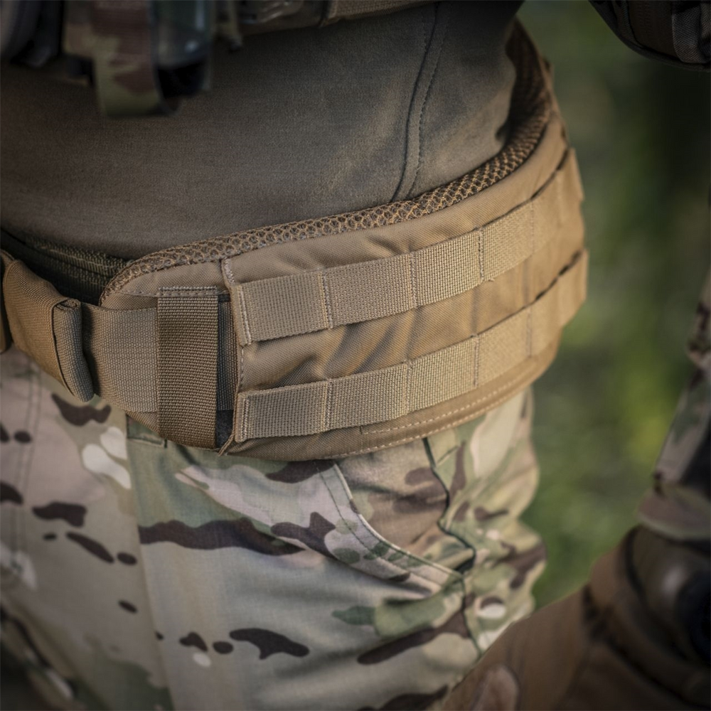 Пояс тактичний M-Tac War Belt ARMOR Коричневий (Coyote) (XS/S) 223581 фото