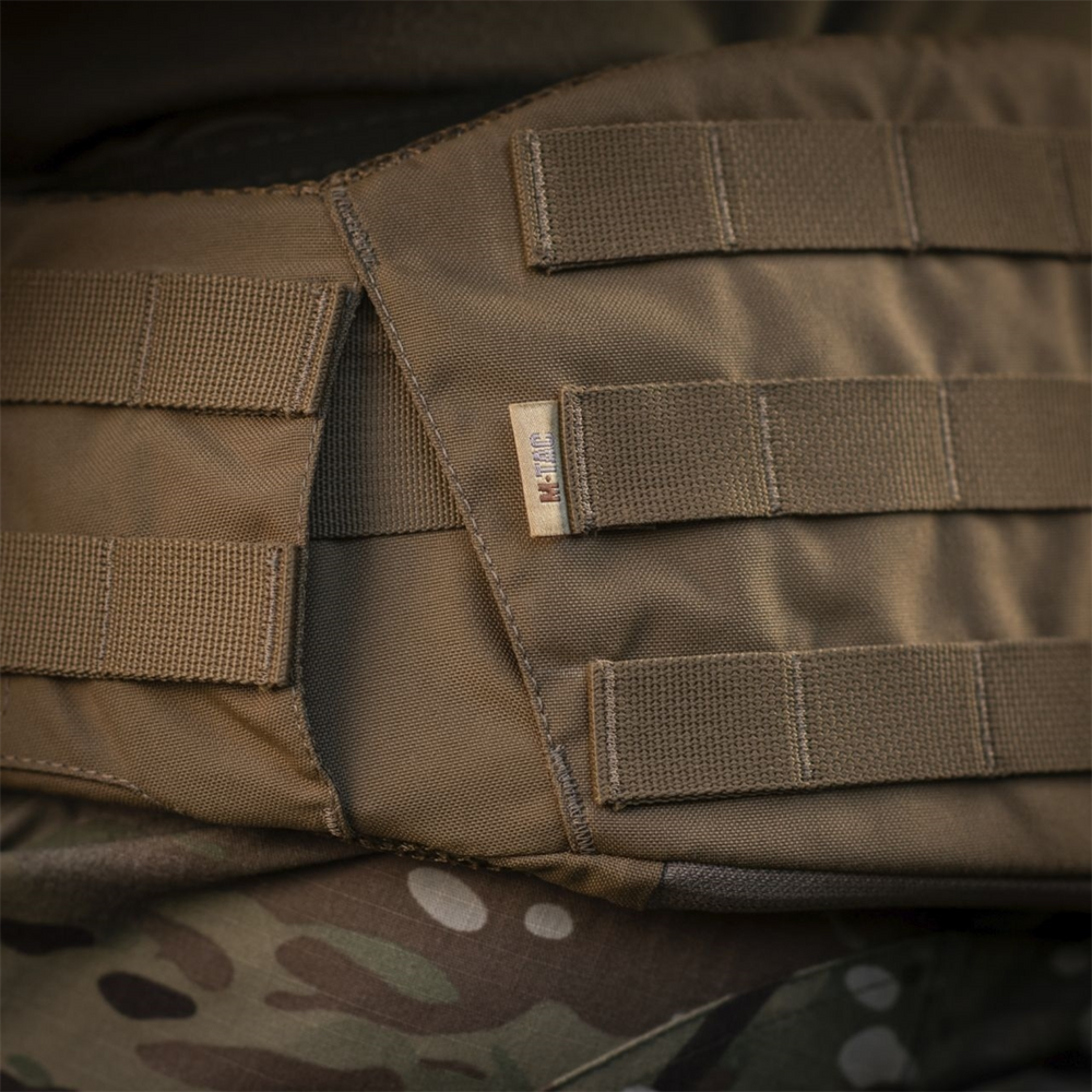 Пояс тактичний M-Tac War Belt ARMOR Коричневий (Coyote) (XS/S) 223581 фото