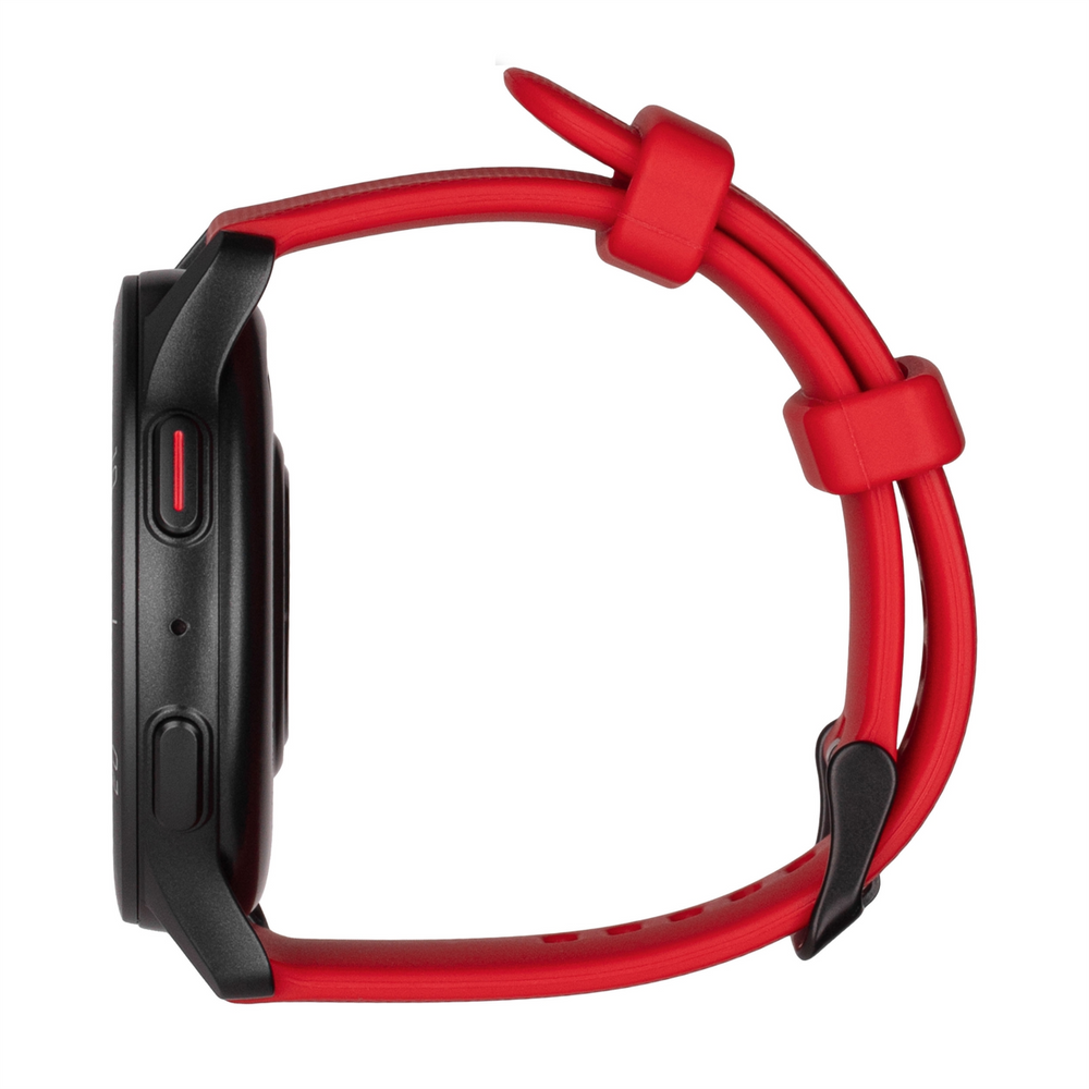 Смарт-годинник 2E Motion GT2 47мм, 1.32", 360x360, BT 5.2 Чорний Червоний (Black Red) 197119 фото
