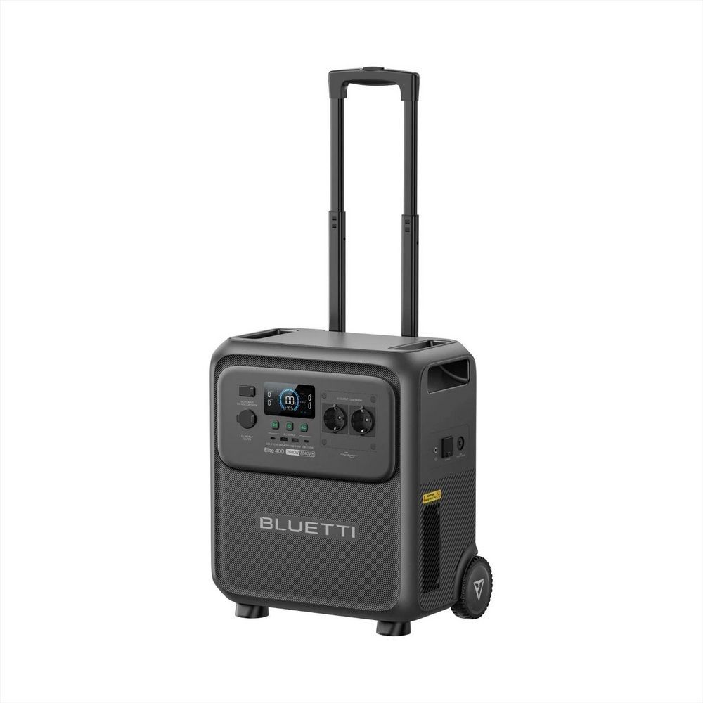 Портативна зарядна станція Bluetti Elite 400 (P-EL400-EU-GY-BL-010) Чорна (Black) 266792 фото