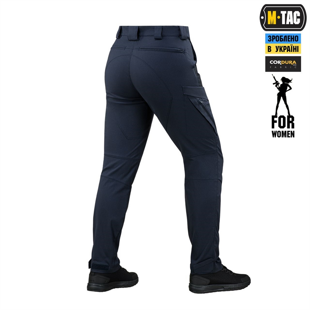 Штани M-Tac Aggressor Summer Flex Lady Сині (Dark Navy Blue) (32/30) 237801 фото