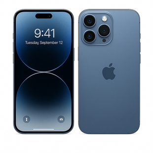 Смартфон Apple iPhone 15 Pro Max 256Gb SIM+eSIM Blue Titanium (MU7A3) 183935 фото
