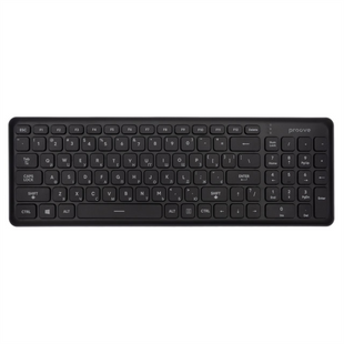 Клавіатура бездротова Proove Classic Code Чорна (Black) 130193 фото