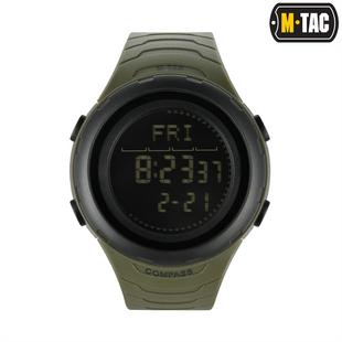 Годинник тактичний тактичний M-Tac 2166 Зелений (Army Green) 227681 фото