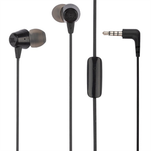 Навушники з мікрофоном JBL C50HI (JBLC50HIBLK) Чорні (Black) 97823 фото