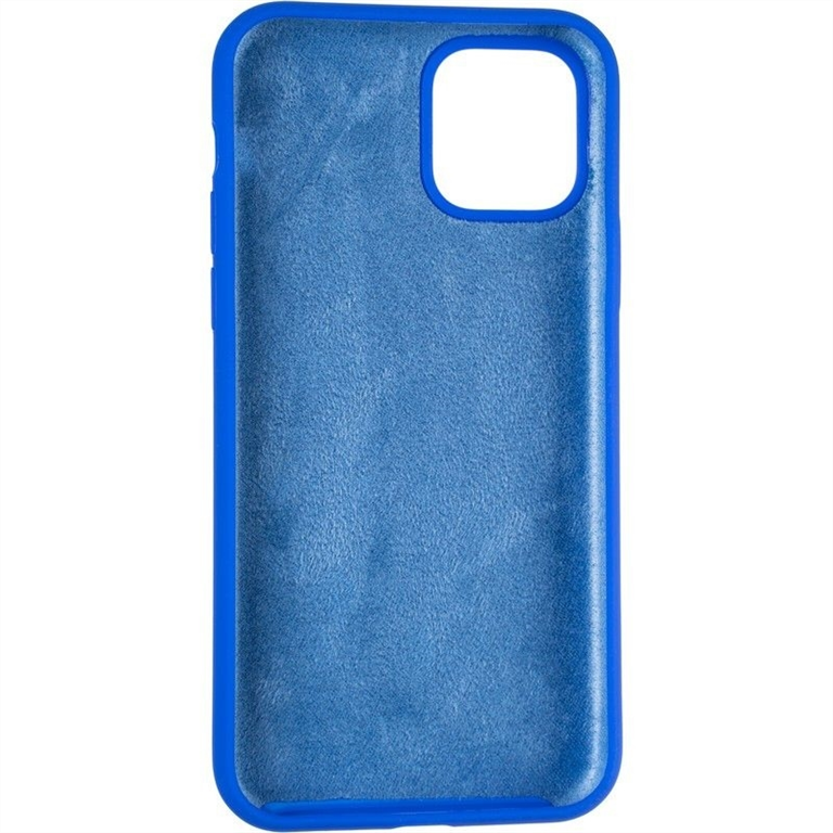 Чохол накладка для iPhone 11 Pro Full Soft Case Синя (Sapphire Blue) 182164 фото