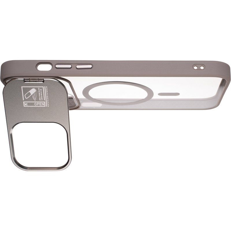 Чохол накладка для iPhone 14 Pro Yoga Case MagSafe Сіра (Gun Grey) 182508 фото
