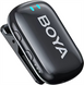 Мікрофон петличний бездротовий Boya mini-18 TRS Чорний (Black) 215658 фото 3