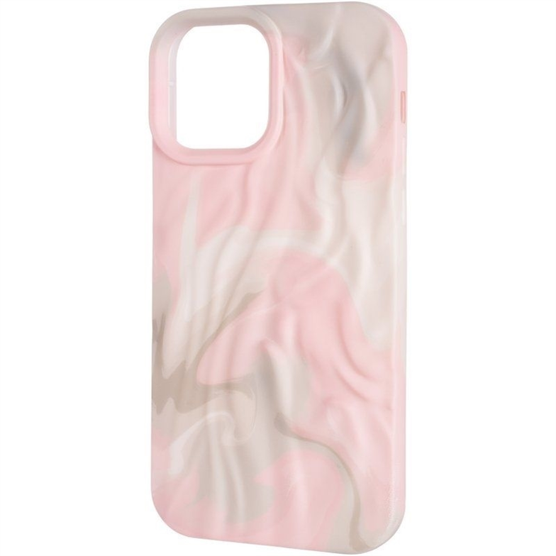 Чохол накладка для iPhone 12 Aquarelle Case Рожева (Pink) 182978 фото