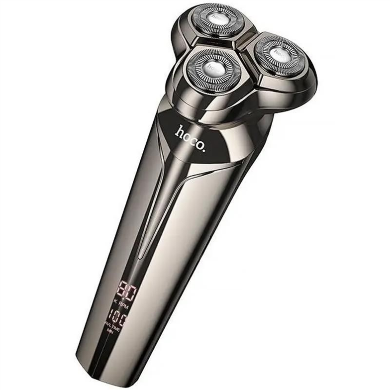 Електробритва портативна Hoco HP39 Three-head shaver Срібна (Silver) 200595 фото