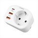 Зарядний пристрій Gelius Moxie GP-HC050 2USB (QC3.0) + Type-C (PD20W) Білий (White) 103381 фото 2