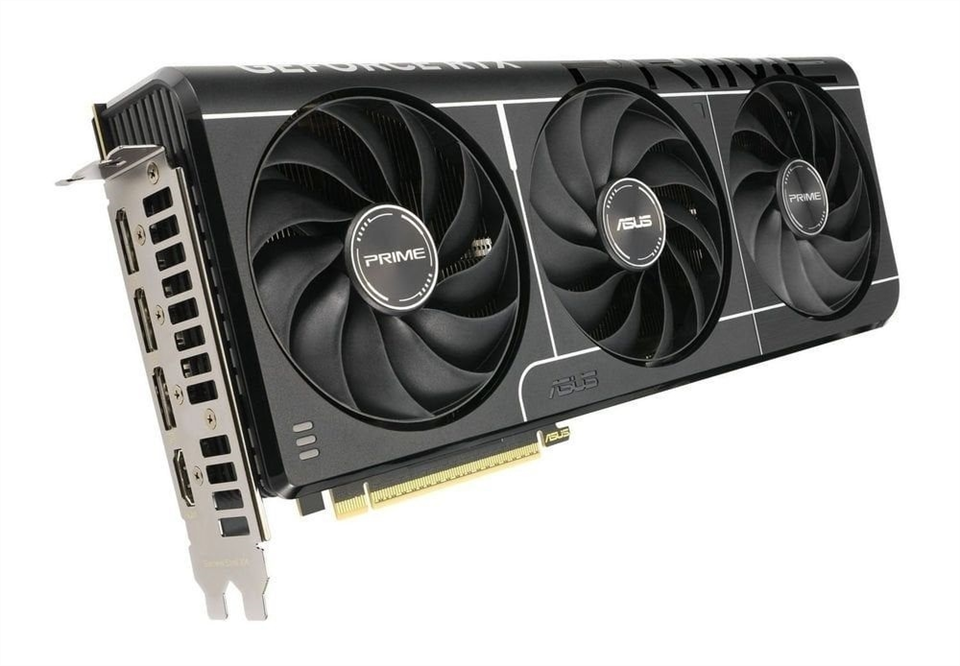 Відеокарта Asus GeForce RTX 5070 Ti 16GB Prime OC Чорна (Black) 208182 фото