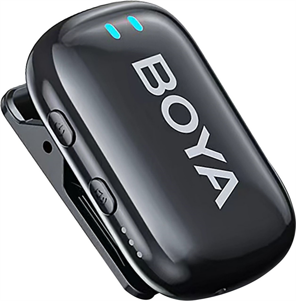 Мікрофон петличний бездротовий Boya mini-18 TRS Чорний (Black) 215658 фото