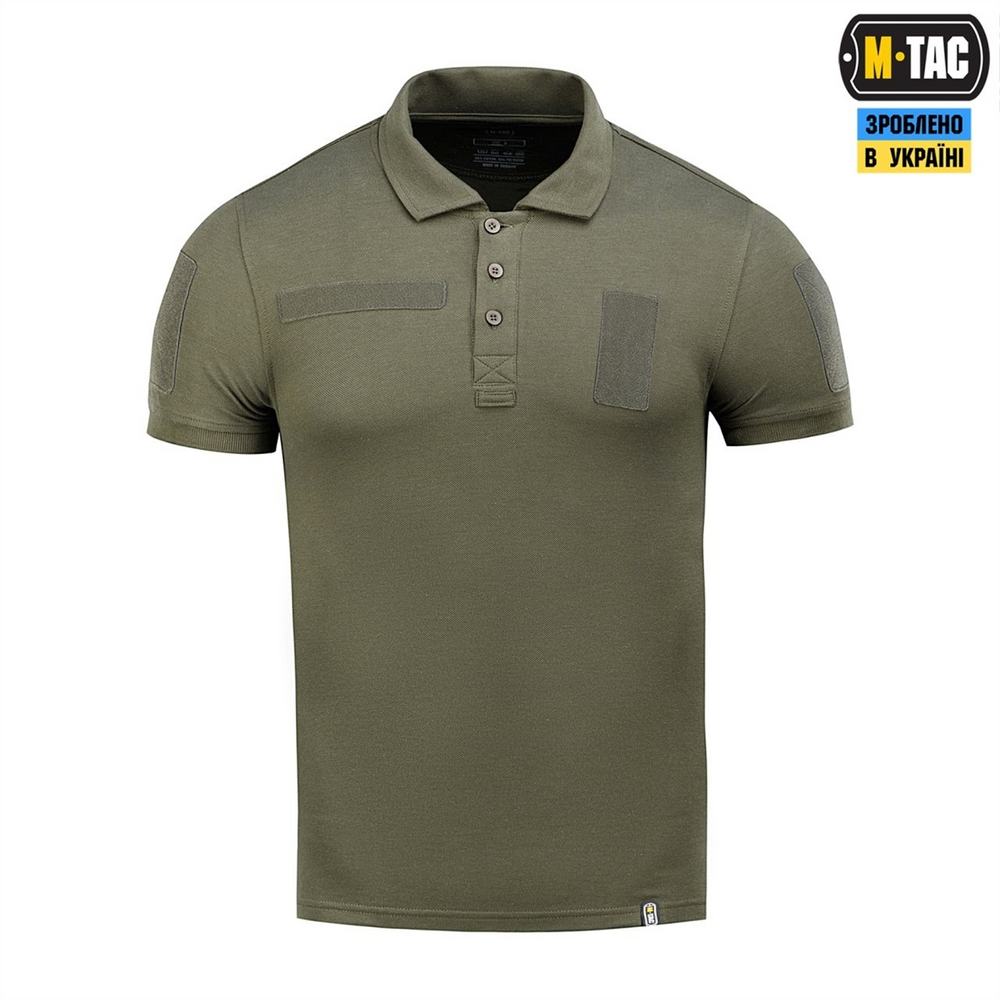 Поло M-Tac тактичне 65/35 L Зелене (Army Olive) 220355 фото