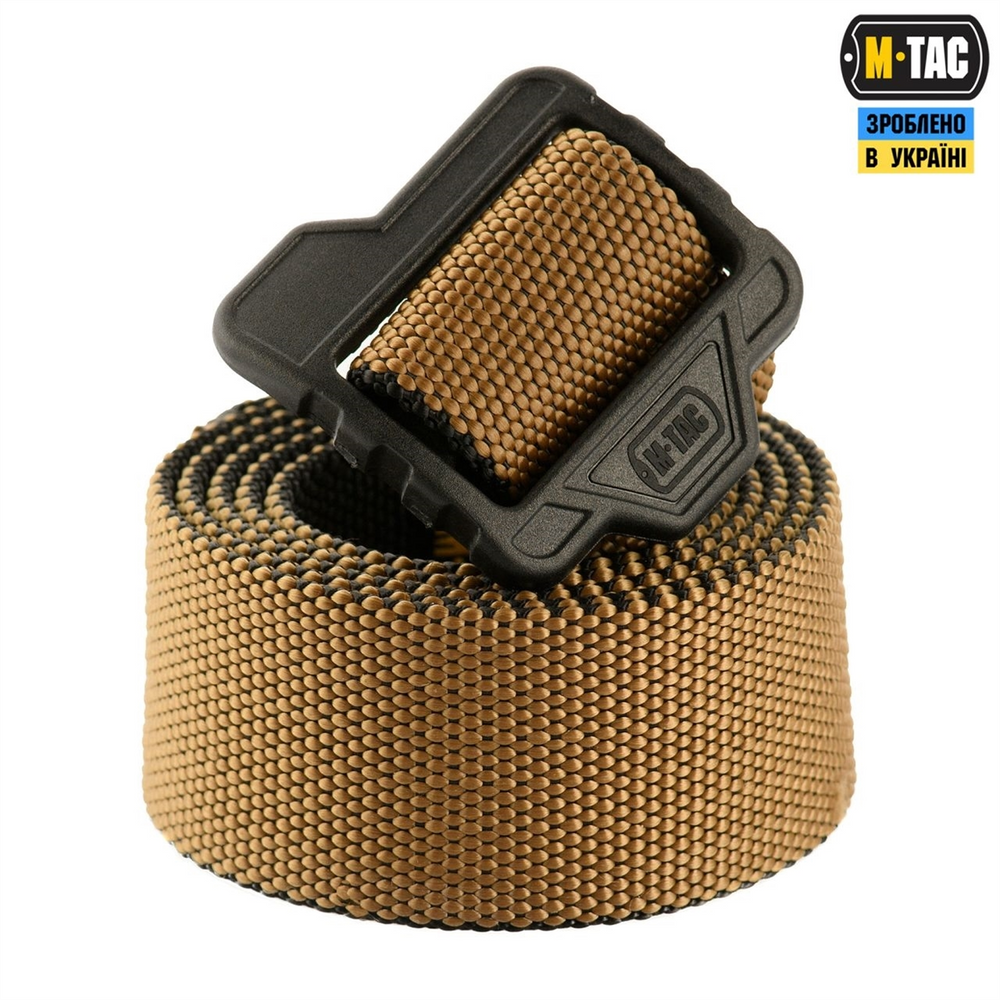 Ремінь M-Tac Double Sided Lite Tactical Belt Коричневий Чорний (Coyote Black) (3XL) 232603 фото