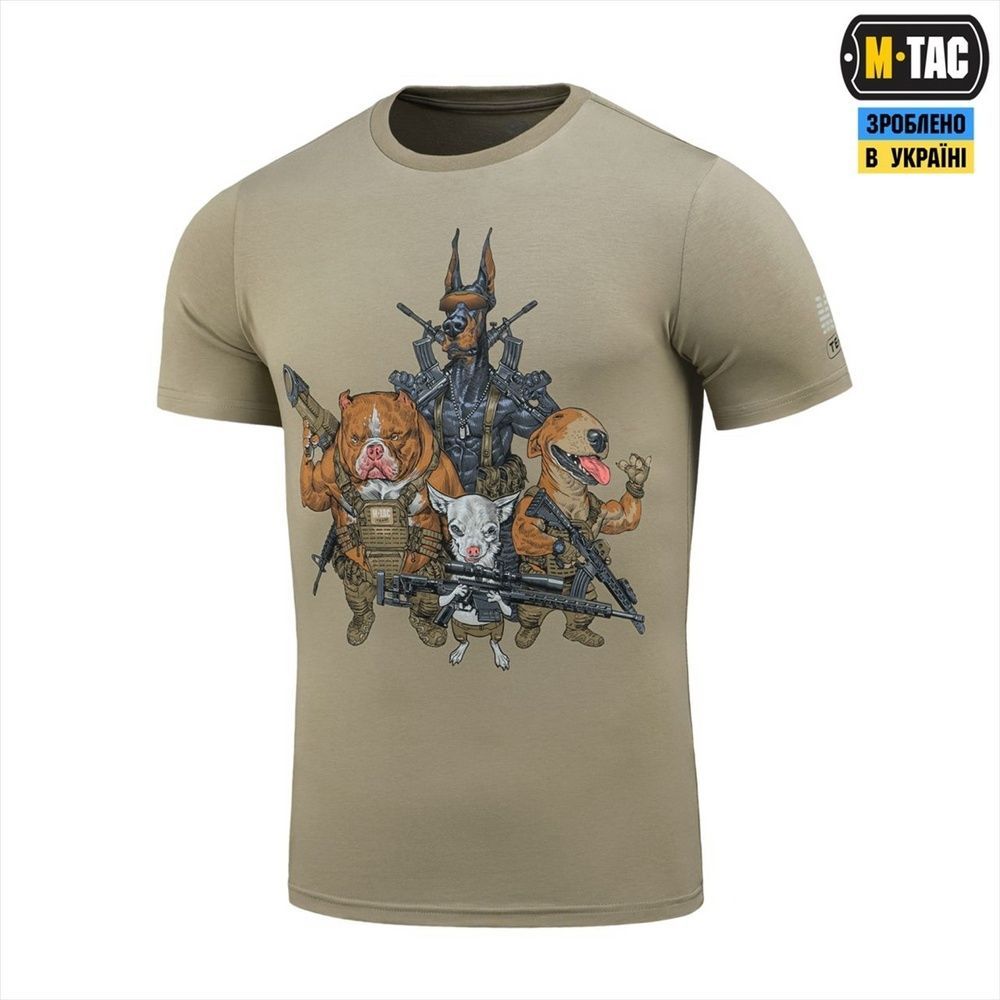 Футболка M-Tac Rex team Бежева (Tan) (XS) 234901 фото