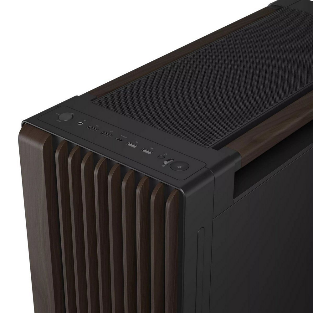 Корпус Asus ProArt PA602 Walnut Wood Metal Panel Modern (90DC00J0-B09040) Чорний (Black) 232000 фото