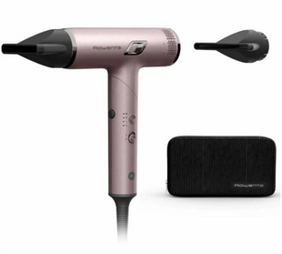 Фен Rowenta T-Shape Maestria Nano Foldable HY8530E0 Рожевий (Pink) 200739 фото