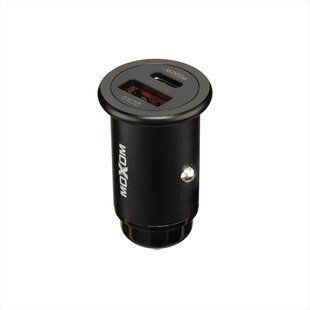 Автомобільний зарядний пристрій Moxom MX-VC11 PD+QC3.0/20W Чорний (Black) 104116 фото