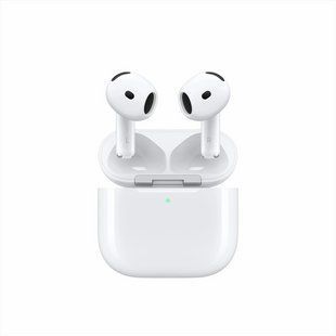Бездротові навушники вкладиші Apple AirPods 5 with Wireless Charging Case (MKFT4) Білі (White) 268961 фото