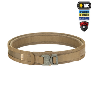 Ремінь M-Tac Range Belt Cobra Buckle Gen.IV Коричневий (Coyote) (M/L) 225260 фото
