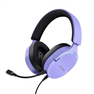 Навушники накладні Trust GXT 490 FAYZO, 7.1, USB-A Фіолетові (Violet) 194077 фото